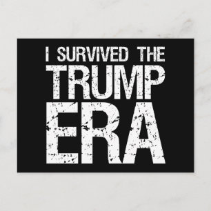 I Survived The Trump Era 2020 Election Anti-Trump Postcard