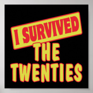 I SURVIVED THE TWENTIES POSTER