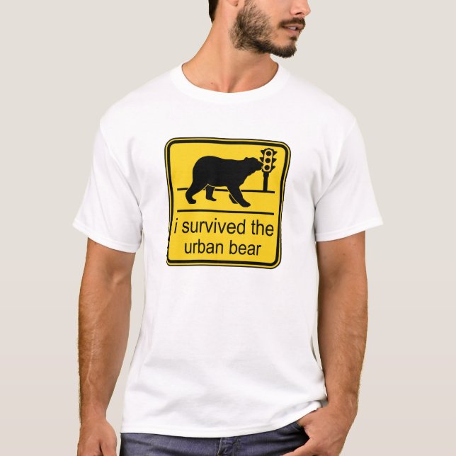 i survived the urban bear T-Shirt (Front)