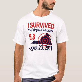 I Survived the Virginia Earthquake T-Shirt