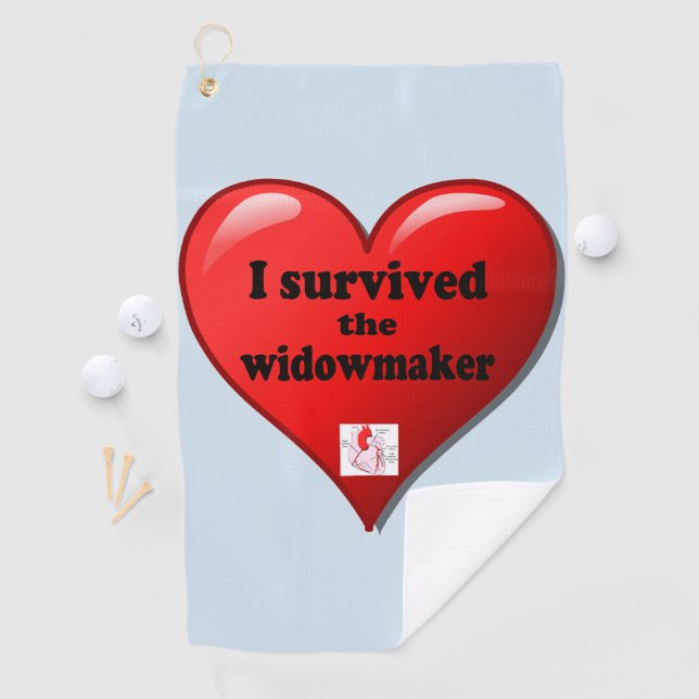 I Survived the Widowmaker Golf Towel (InSitu)