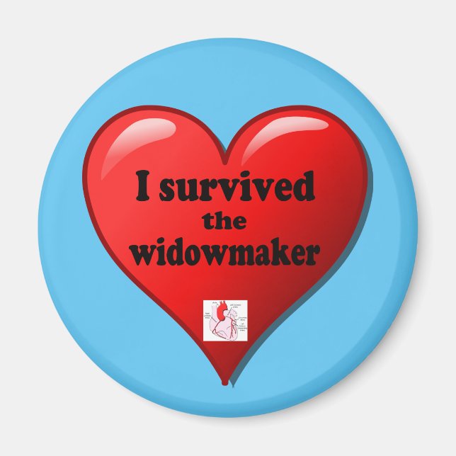 I Survived the Widowmaker Magnet (Front)