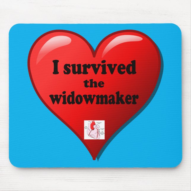 I Survived the Widowmaker Mouse Mat (Front)