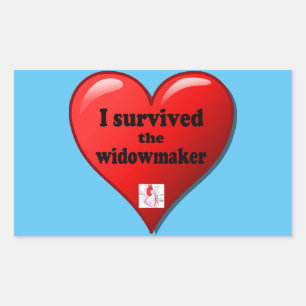 I Survived the Widowmaker Rectangular Sticker