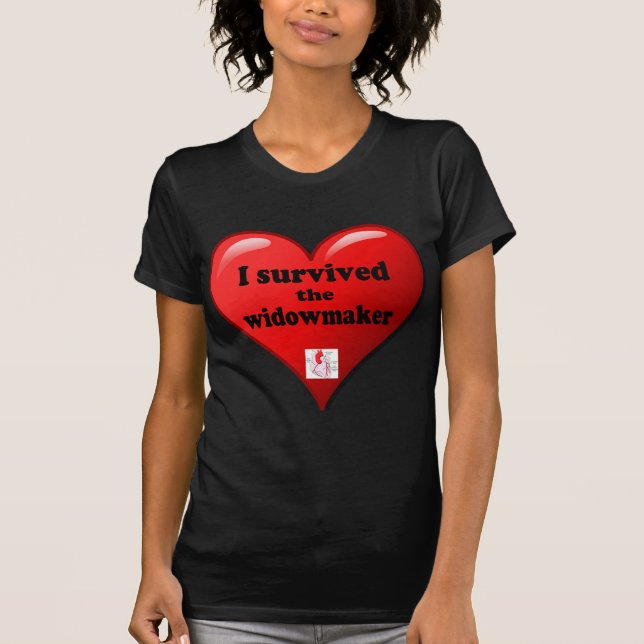 I Survived the Widowmaker T-Shirt (Front)