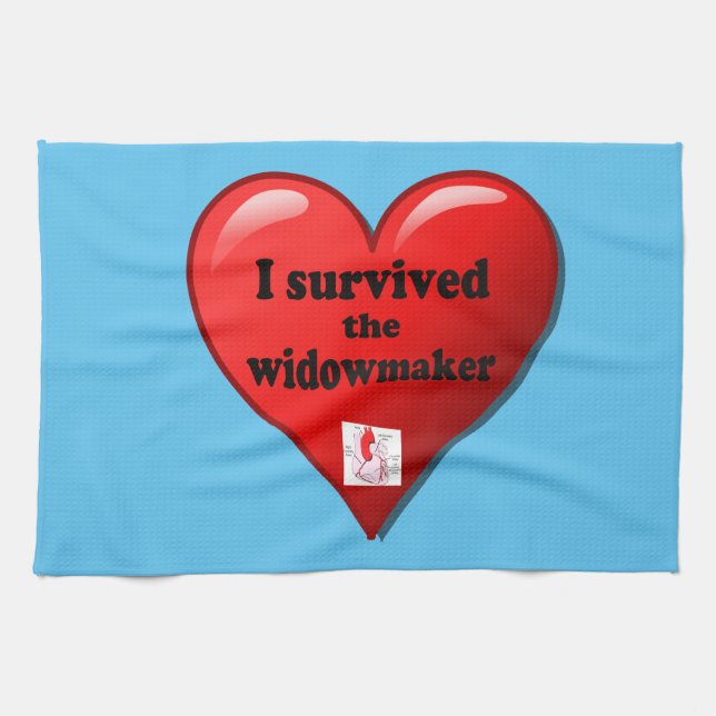 I Survived the Widowmaker Tea Towel (Horizontal)