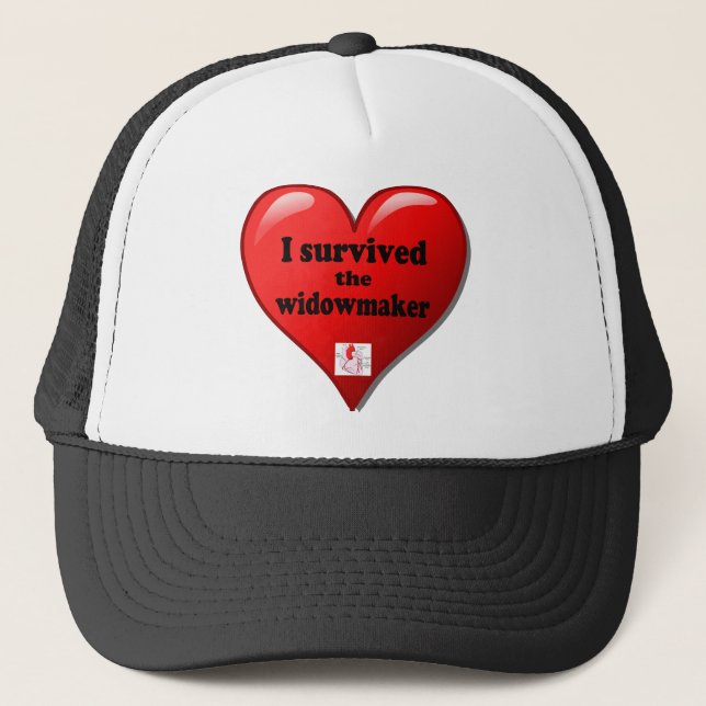 I Survived the Widowmaker Trucker Hat (Front)