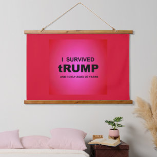 I Survived tRUMP Hanging Tapestry