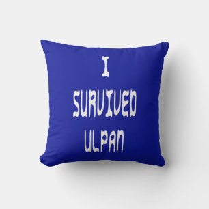 I Survived Ulpan Cushion