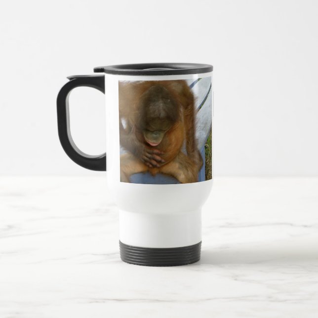 I Survived Vasectomy Humour Travel Mug (Left)