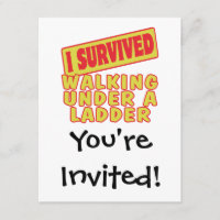 I SURVIVED WALKING UNDER A LADDER