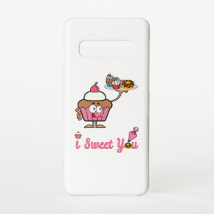 I Sweet You with a Cupcake Samsung Galaxy Case