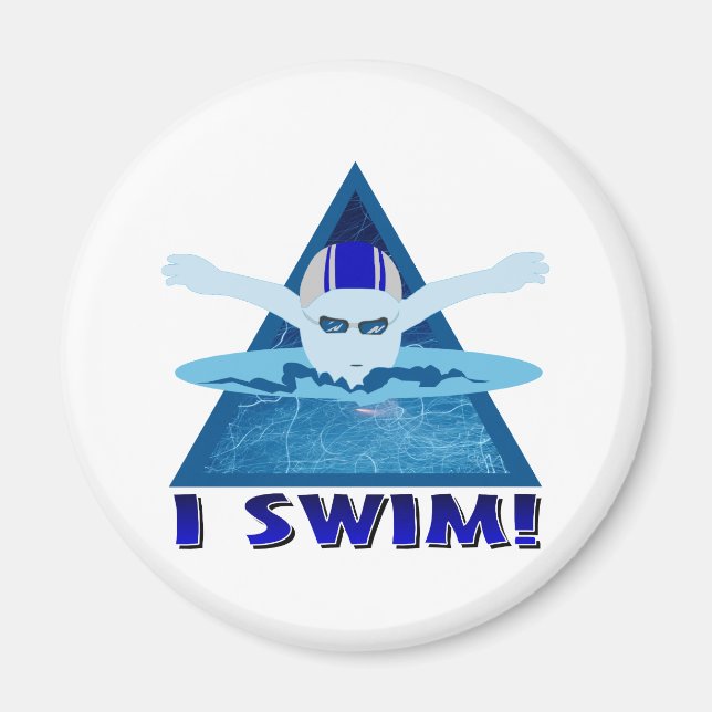 I Swim Magnet (Front)