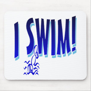 I Swim Mouse Mat