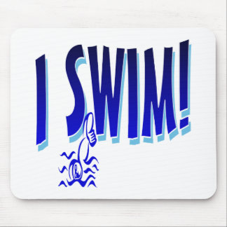 I Swim Mouse Mat