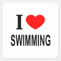 I ❤️ SWIMMING I LOVE SWIMMING I HEART SWIMMING