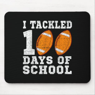 I Tackled 100 Days Of School Football 100 Days Of Mouse Mat