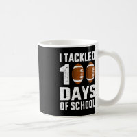 I tackled 100 days school 100th day football stude