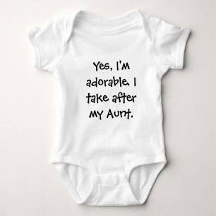I take after my Aunt Baby Bodysuit