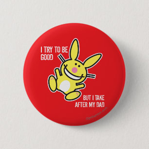 I Take After My Dad 6 Cm Round Badge