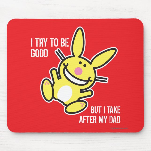I Take After My Dad Mouse Mat (Front)