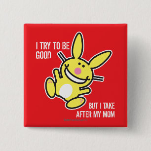 I Take After My Mum 15 Cm Square Badge