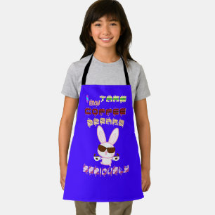 I Take My Coffee Breaks Seriously Apron