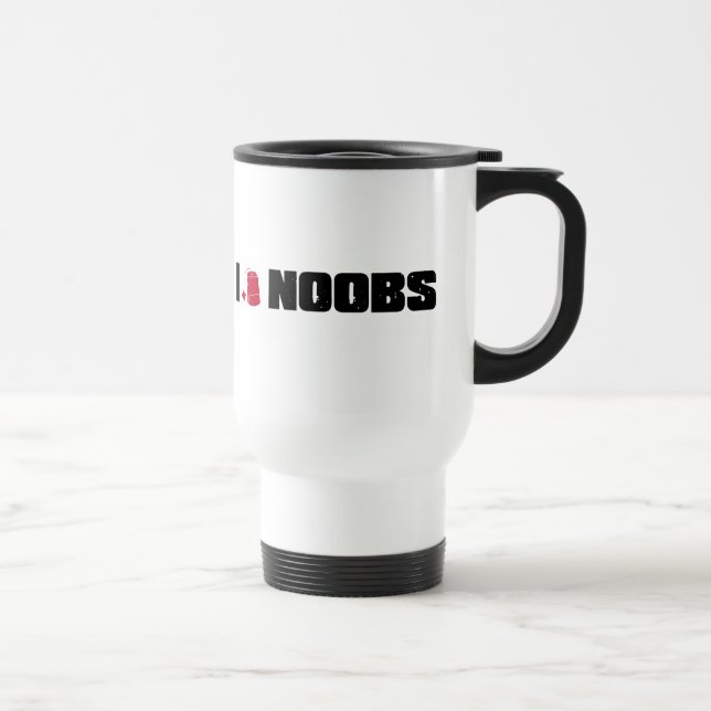 i (teabag) noobs travel mug (Right)