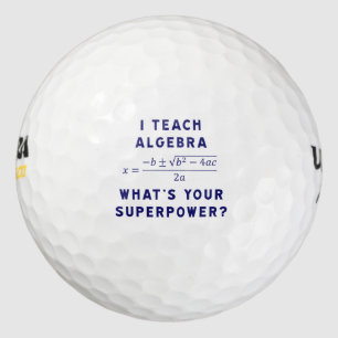 I Teach Algebra / What's Your Superpower? Golf Balls