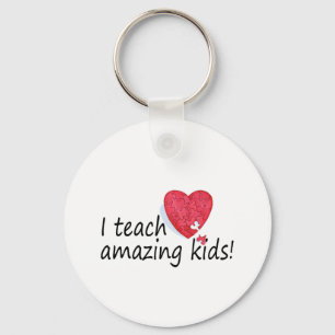I Teach Amazing Kids Key Ring