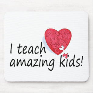 I Teach Amazing Kids Mouse Mat
