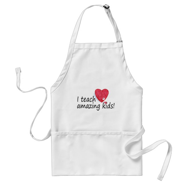 I Teach Amazing Kids Standard Apron (Front)