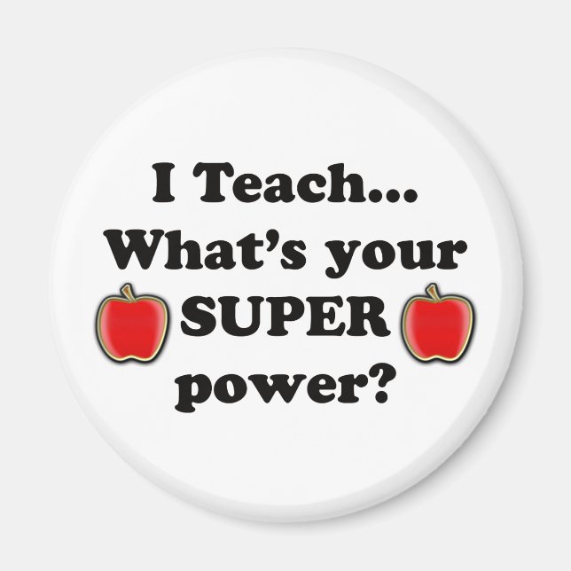 I teach magnet (Front)