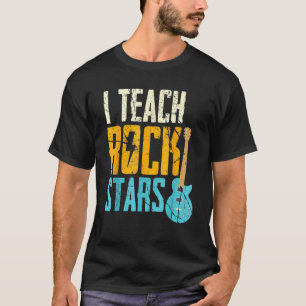 I Teach Rockstars Band Orchestra Teacher T-Shirt