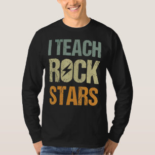 I Teach Rockstars Music Teacher Back To School T-Shirt