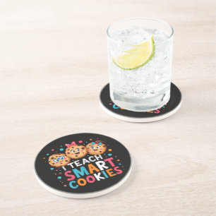 I Teach Smart Cookies Back to School Teacher Coaster