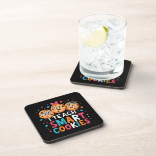 I Teach Smart Cookies Back to School Teacher Coaster