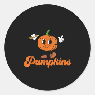 I Teach The Coolest Pumpkins In The Patch Thanksgi Classic Round Sticker