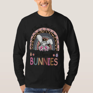 I Teach The Cutest 2nd Grade Bunnies Teacher Easte T-Shirt