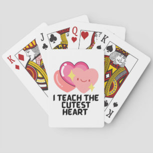 I teach the cutest hearts  playing cards