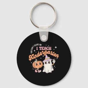 I Teach The Cutest Kindergarten Pumpkins Halloween Key Ring