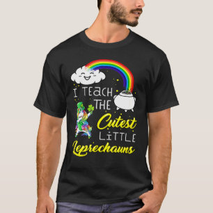 I Teach The Cutest Little Leprechauns Unicorn St P T-Shirt