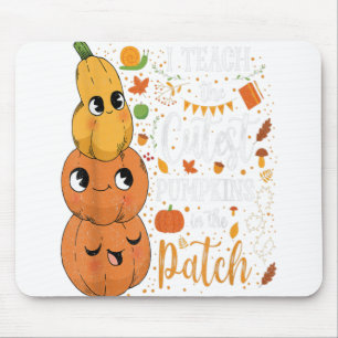 I Teach The Cutest Pumpkins In The Patch Halloween Mouse Mat