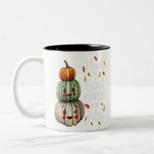 I Teach The Cutest Pumpkins In The Patch Teacher H Two-Tone Coffee Mug