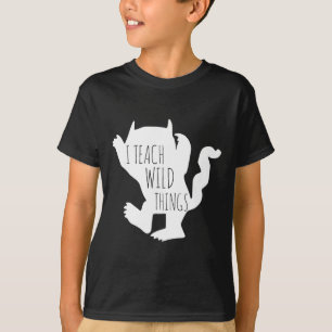 I Teach Wild Things Monster Fun Halloween Gifts  T-Shirt