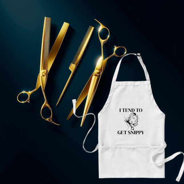 I Tend To Get Snippy Standard Apron (Creator Uploaded)