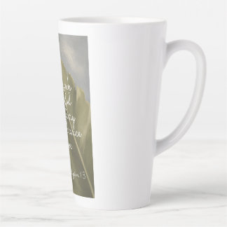 I THANK MY GOD | Philippians 1:3 | Teacher Gift Latte Mug