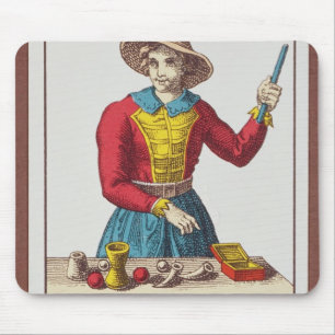 I The Magician, seven tarot cards Mouse Mat