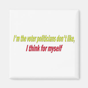 I think for myself magnet