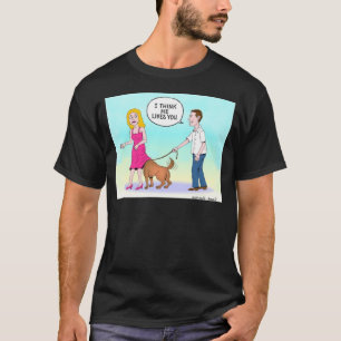 I Think He Likes You Comics T-shirt